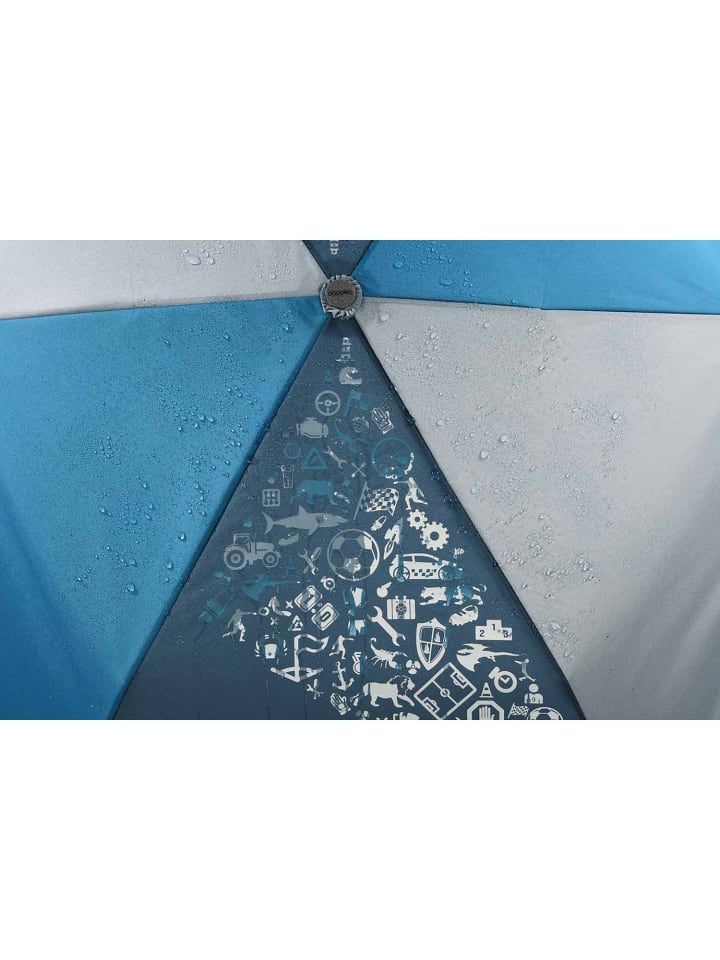 Step by Step Regenschirm Blue Magic Rain EFFECT in blau günstig kaufen onesize