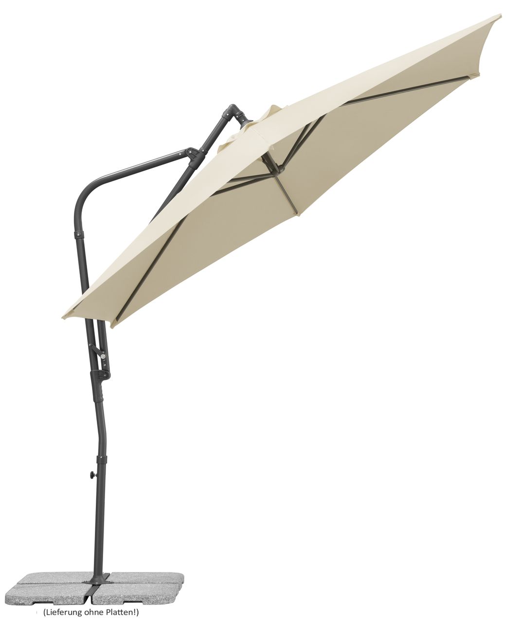 Schneider Schirme Schneider Ampelschirm Genua, ca. 300 cm Ø,natur