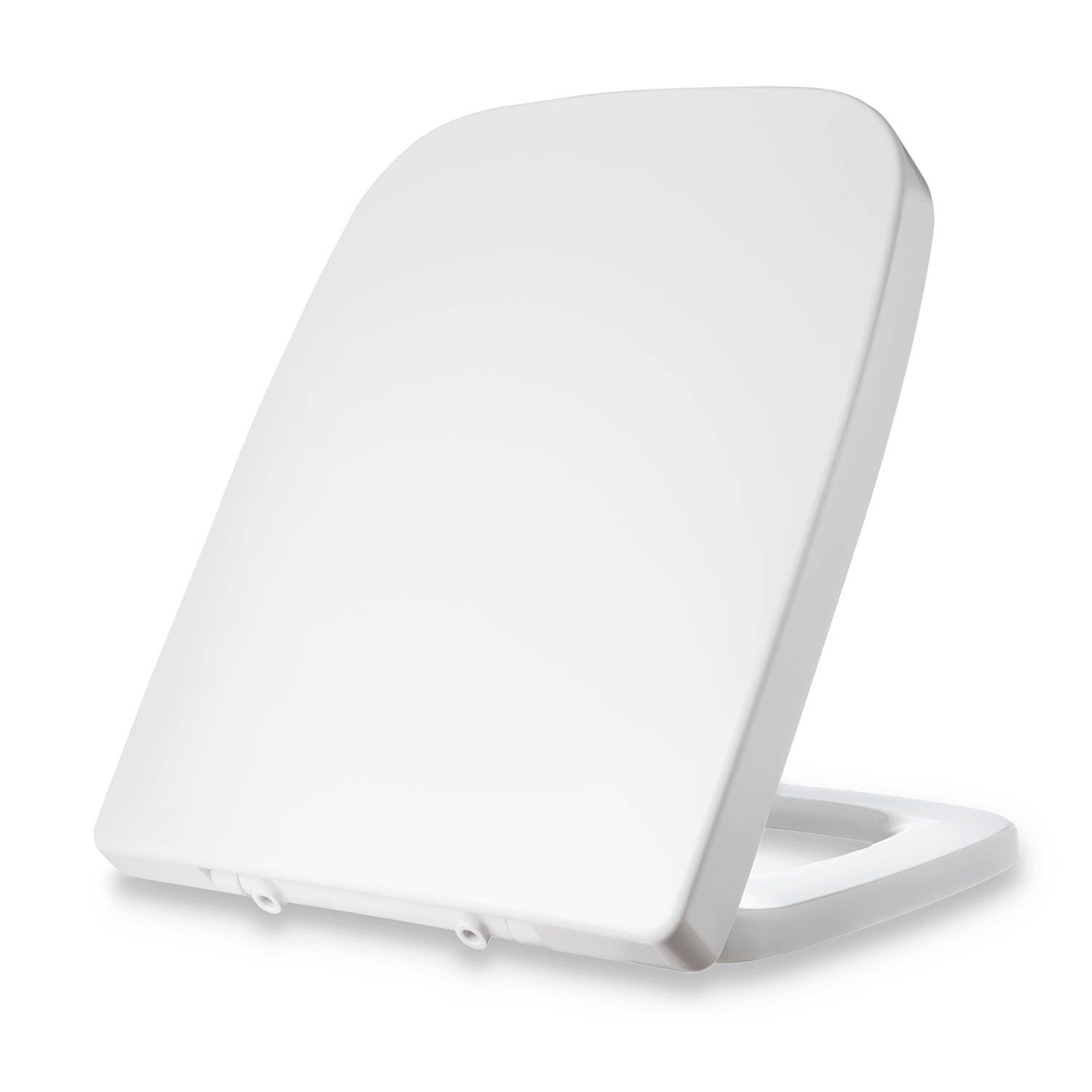 blumfeldt WC-Sitz Lamera Toilettendeckel eckige Form Absenkautomatik antibakteriell, Absenkautomatik, antibakterielle Oberfläche, Quick-Release-Funktion