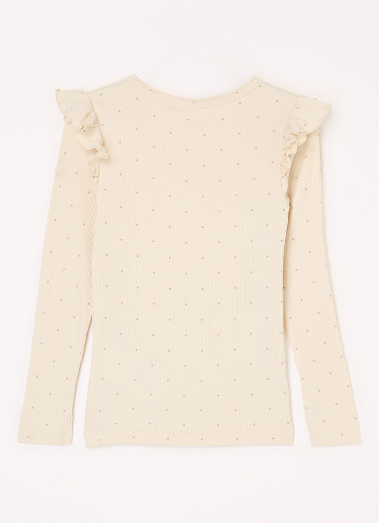 Tricou cu mânecă lungă din amestec de bumbac organic Lil' Atelier NMFGago