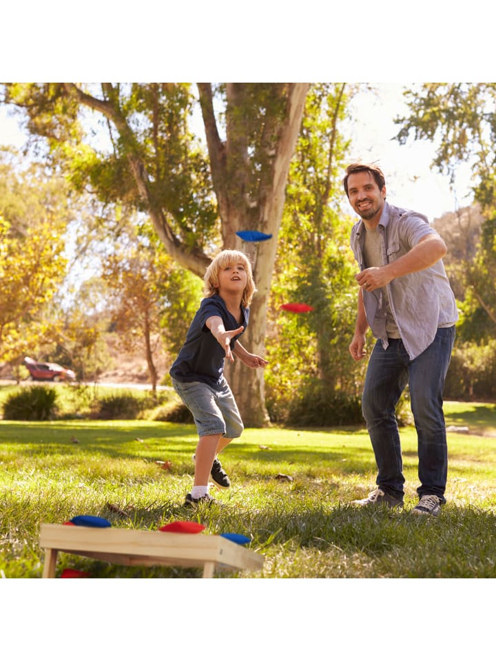 relaxdays 11tlg. Cornhole in Bunt - (B)29 x (H)18 x (T)58 cm günstig kaufen onesize