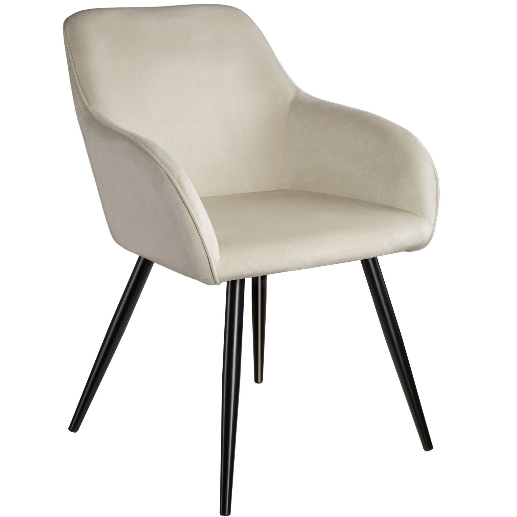 tectake Esszimmerstuhl Marilyn (4er, 4 St), Gepolstert