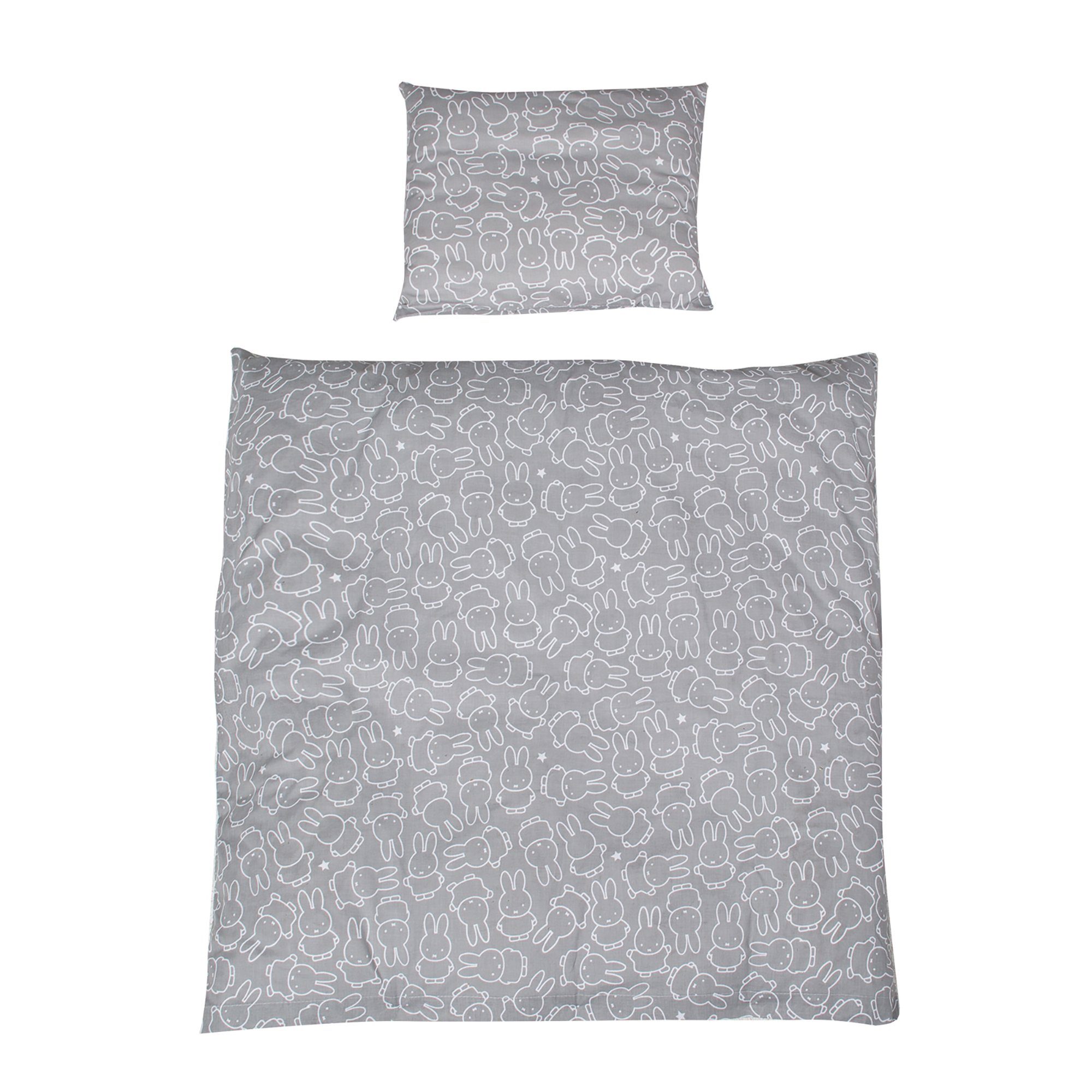Babybettwäsche Wiegenset, roba®, 2 teilig, 2-teilige Wiegenbettwäsche