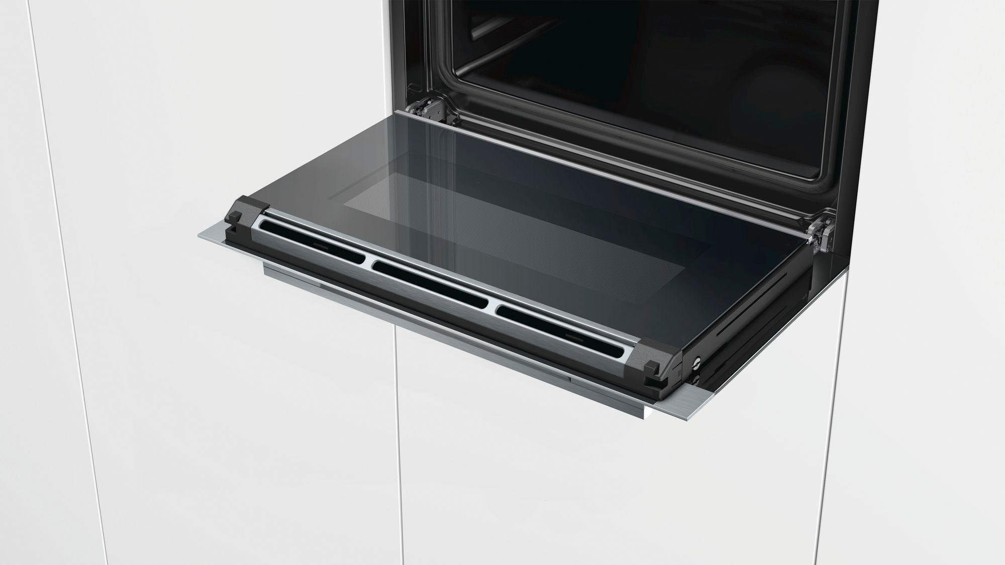 SIEMENS Pyrolyse Backofen CB674GBS3, mit Teleskopauszug nachrüstbar, Aqua-Reinigungsfunktion