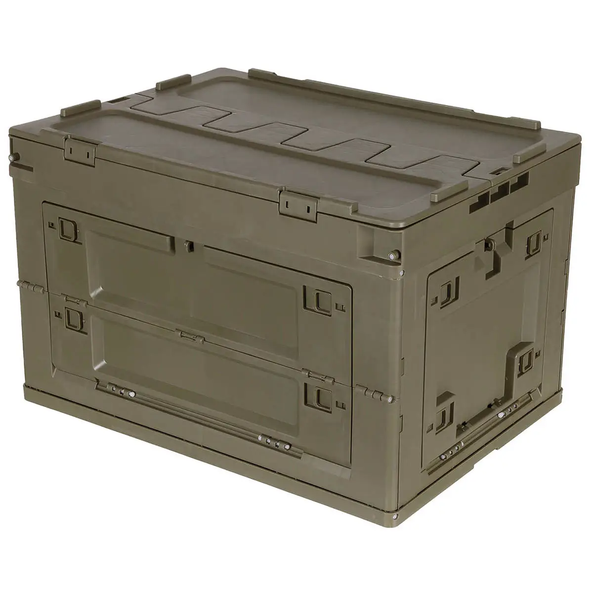 Kunststoffbox faltbar oliv versch. Größen