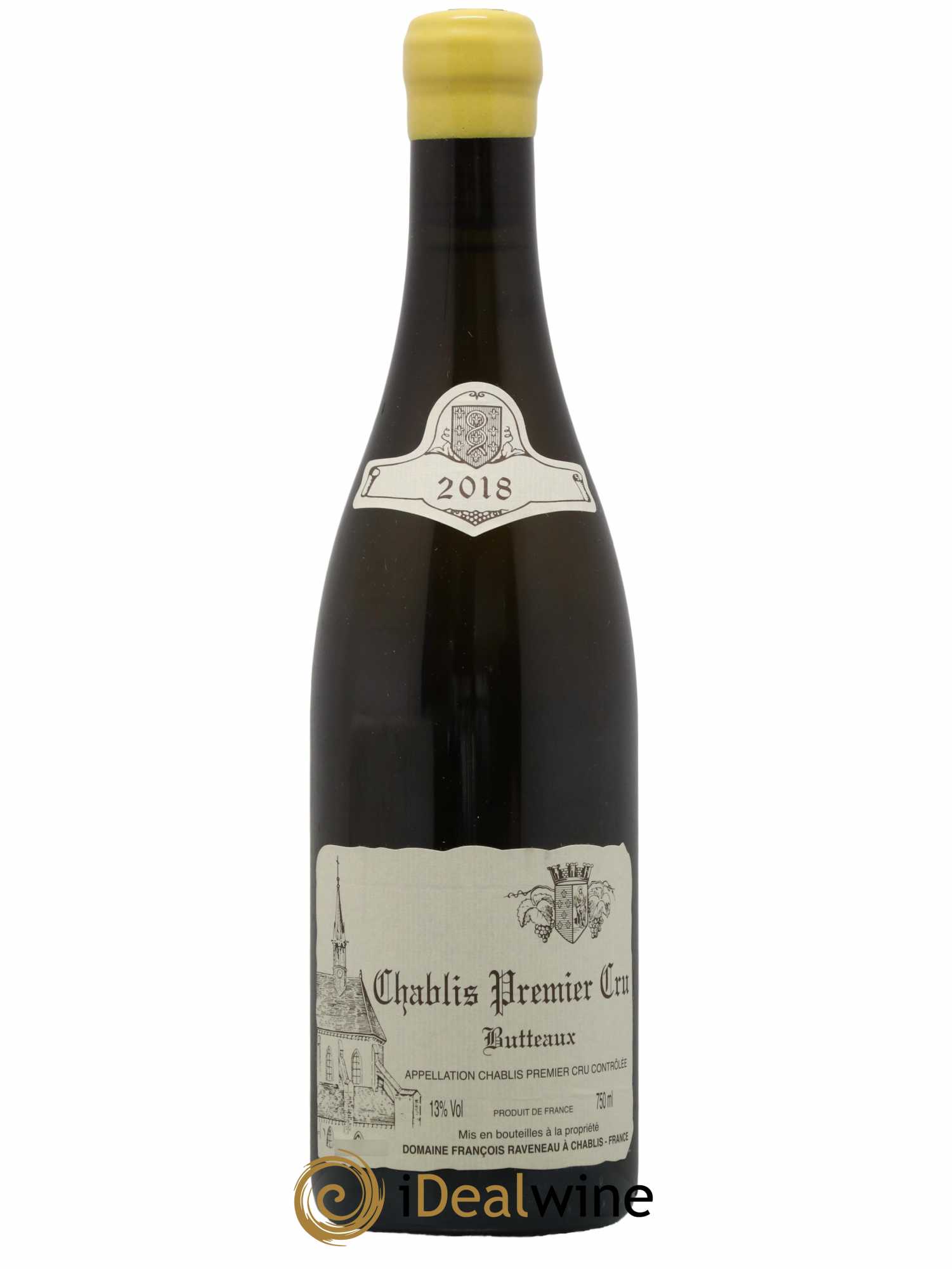 Chablis 1er Cru Butteaux Raveneau (Domaine)  2018 - Lot de 1 Bouteille