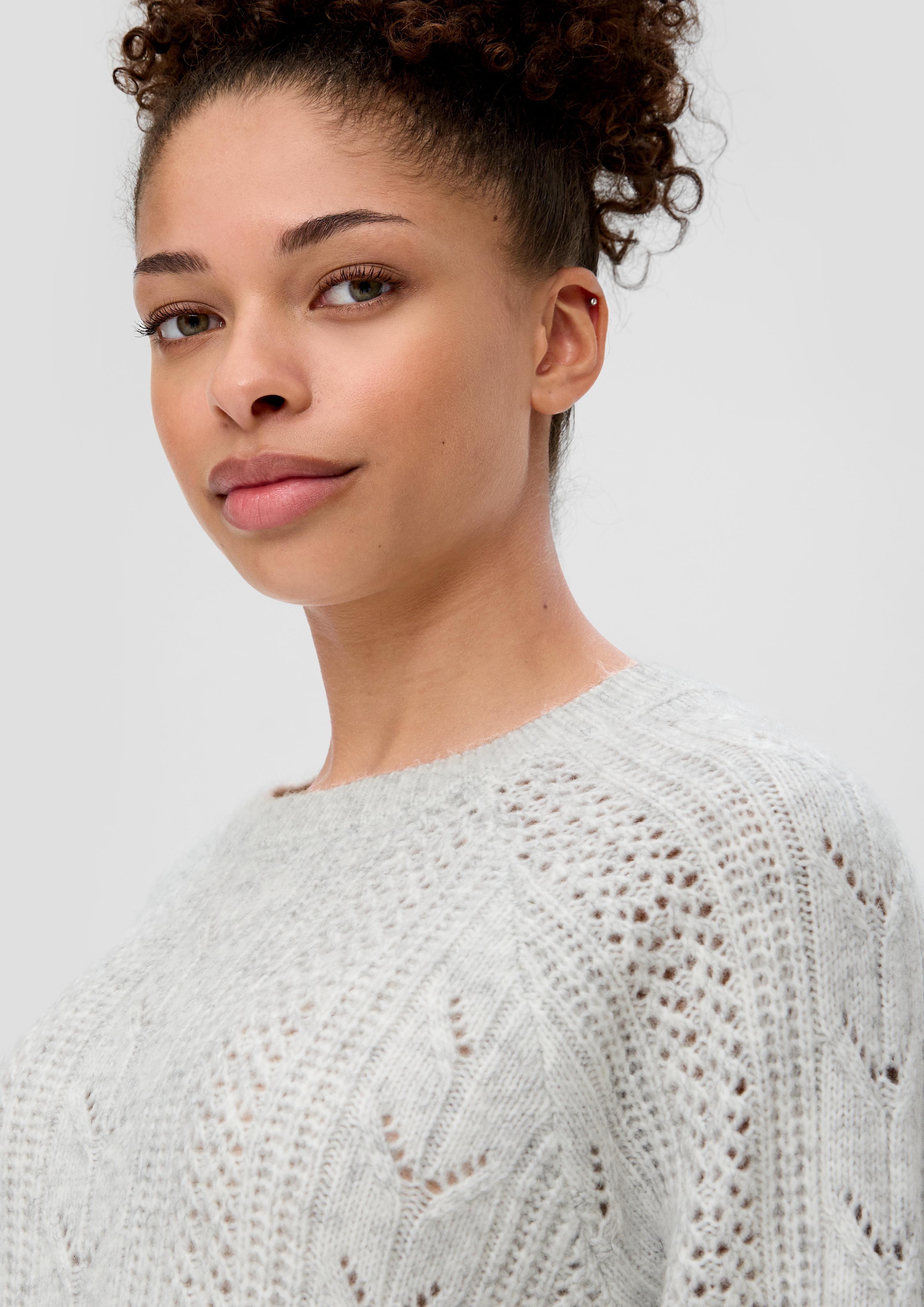 Pullover mit Strickmuster  2135459-07W0