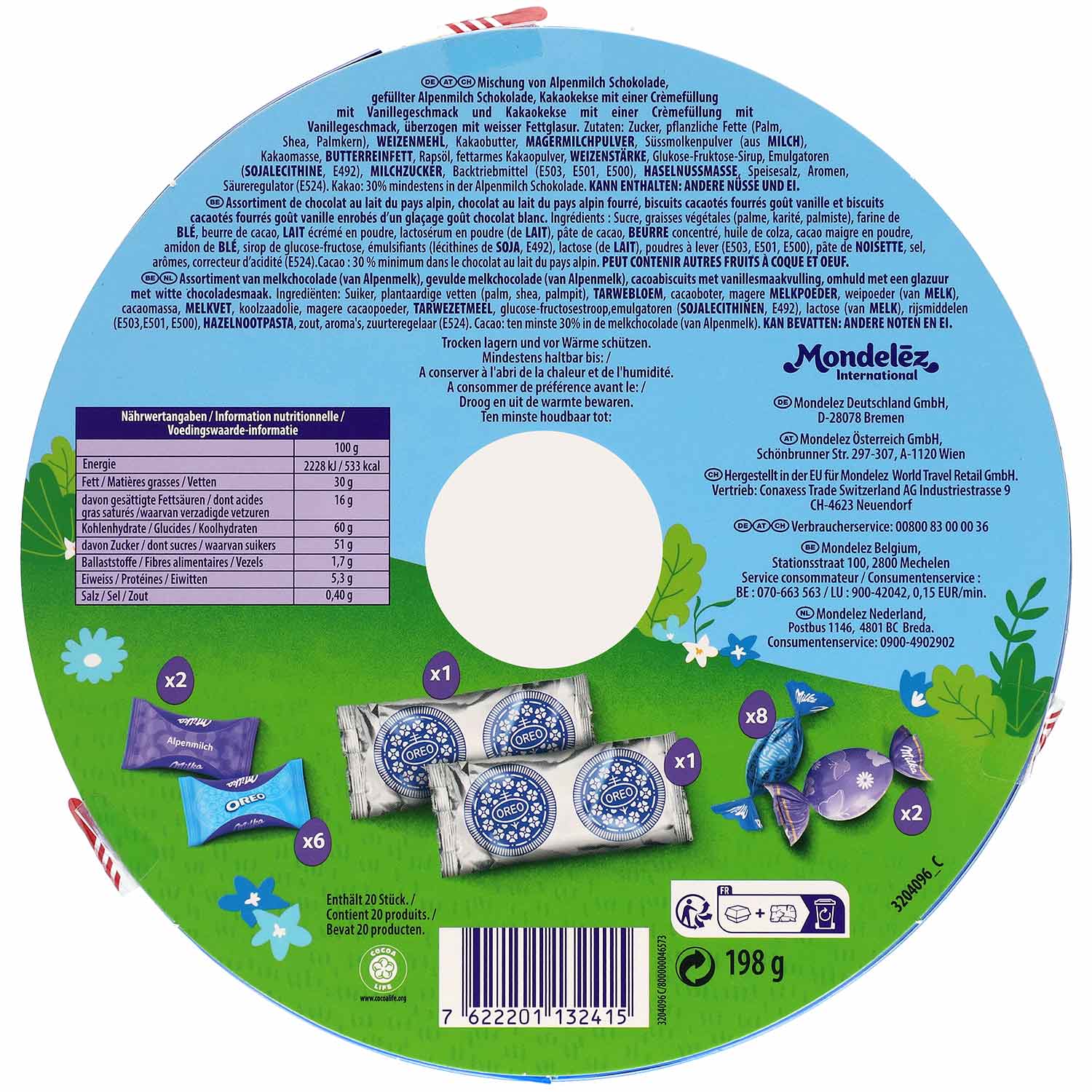 Milka & Oreo Osternest 198g
