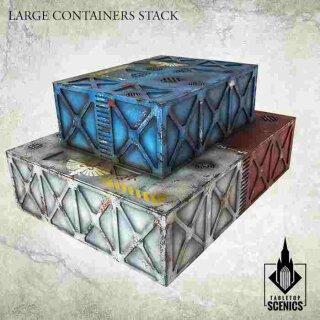 Large Containers Stack