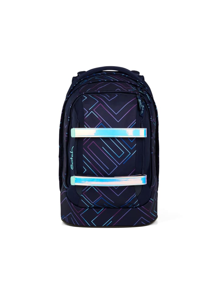 Satch Satch pack Schulrucksack Purple Laser dunkelblau günstig kaufen onesize