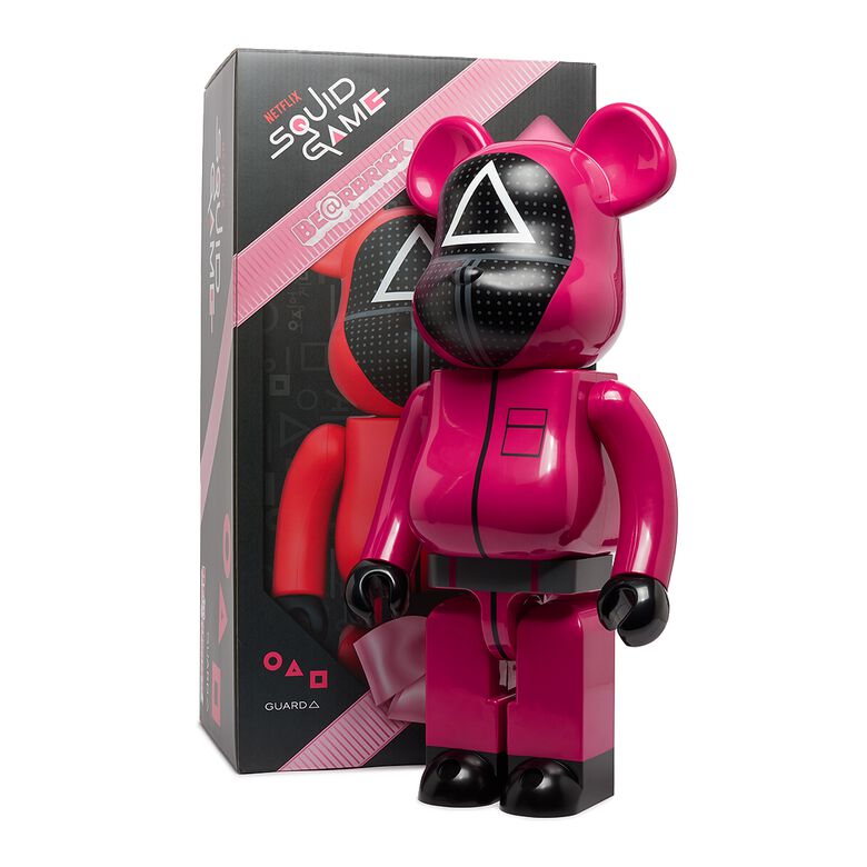 Medicom Bearbrick Squid Game Guard △ 1000% multicolor