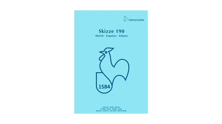 Hahnemühle Skizzenblock a4 50 Blatt