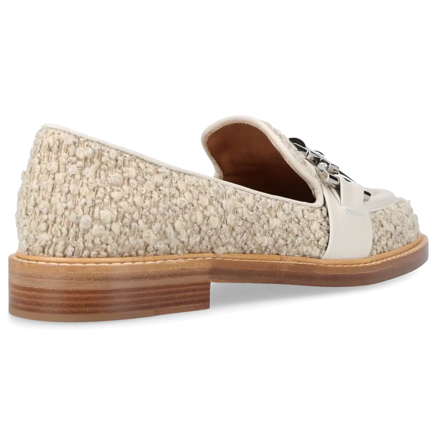 Roberto Festa - Loafer ADELLE Tweed - beige