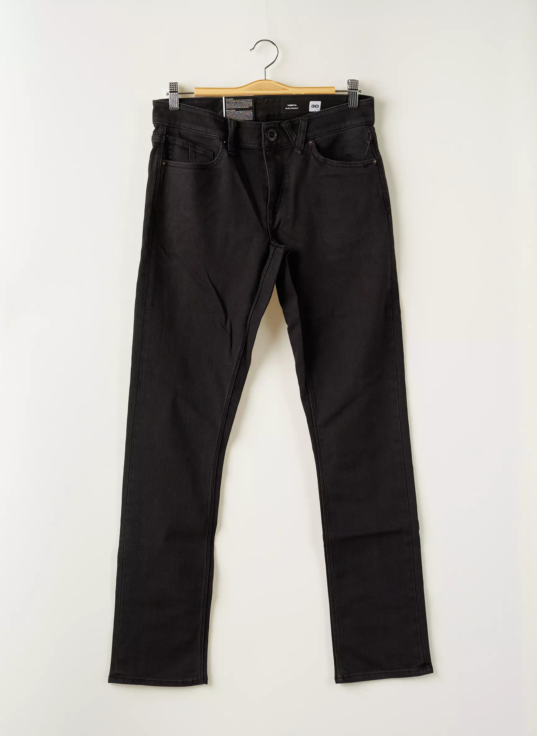 Volcom Jeans Skinny Homme couleur noir