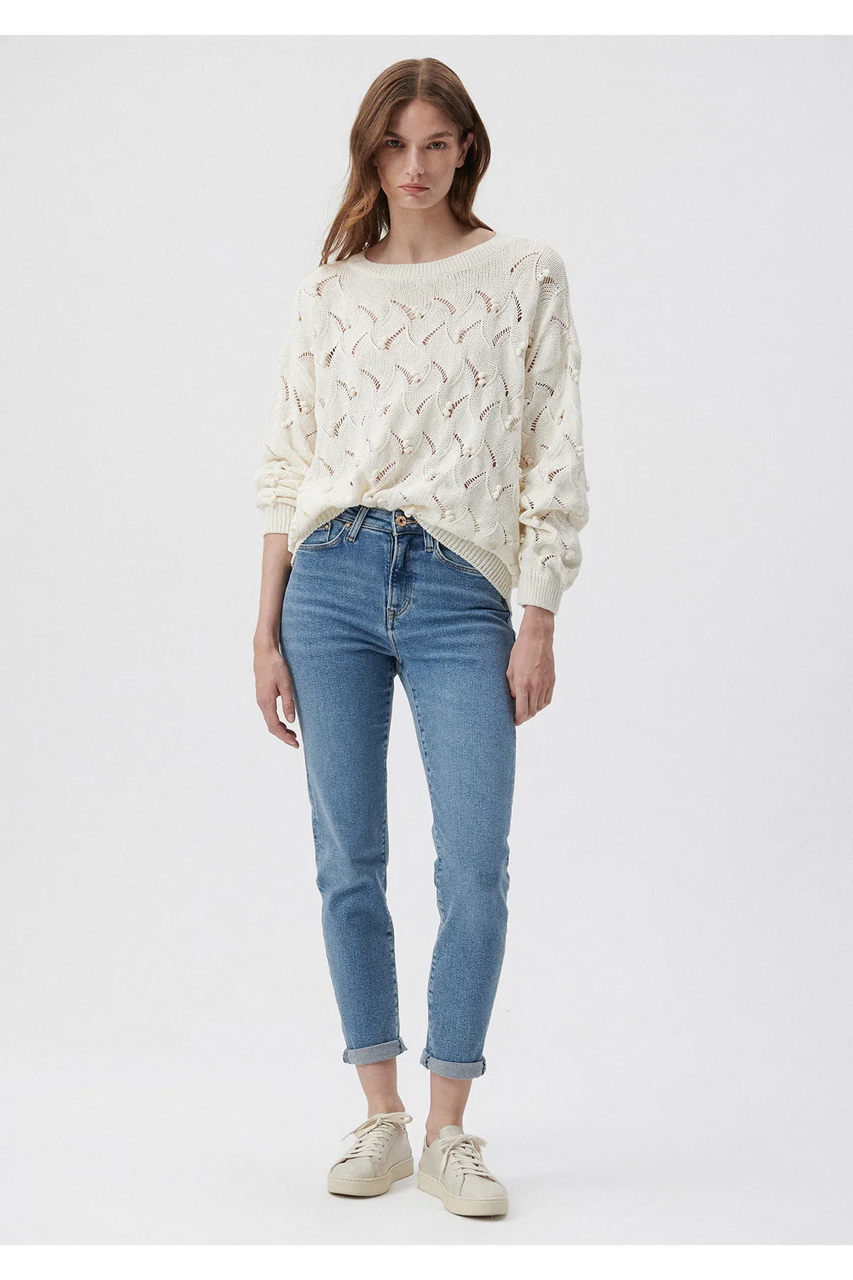 Mavi  Cindy Gold Shape Shaded Indigo Blue Jeanshose 100277-33555