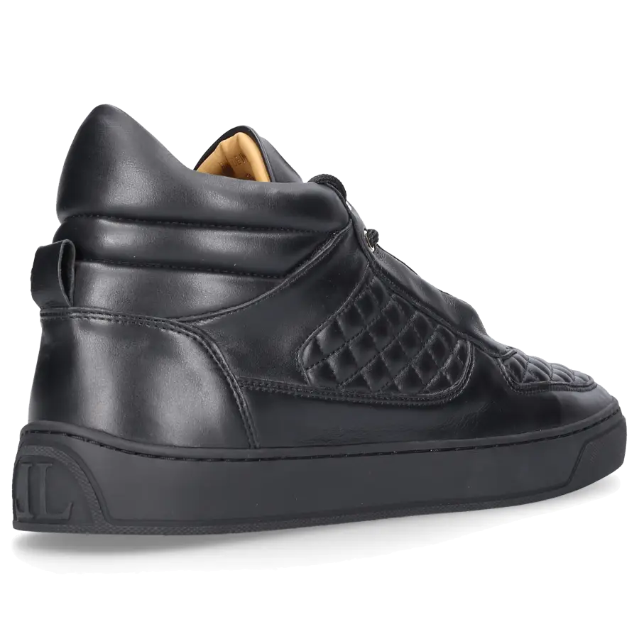 Leandro Lopes - Sneaker high FAISCA Kalbsleder - schwarz
