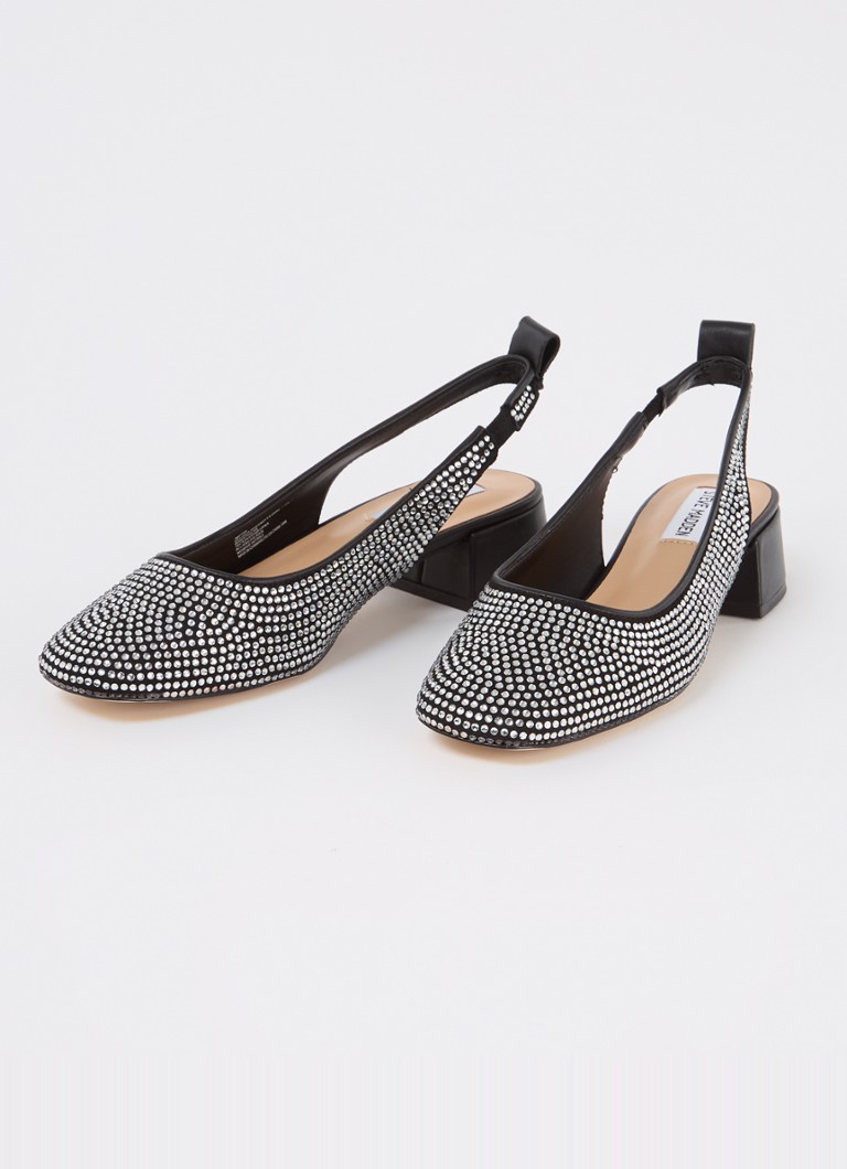 Kožené boty Steve Madden Smitten s kamínky
