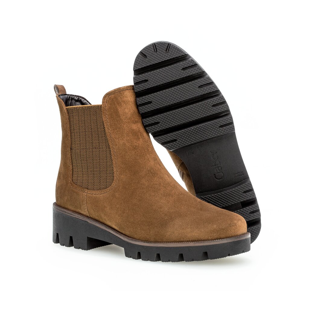 Gabor comfort Chelsea Boot braun
