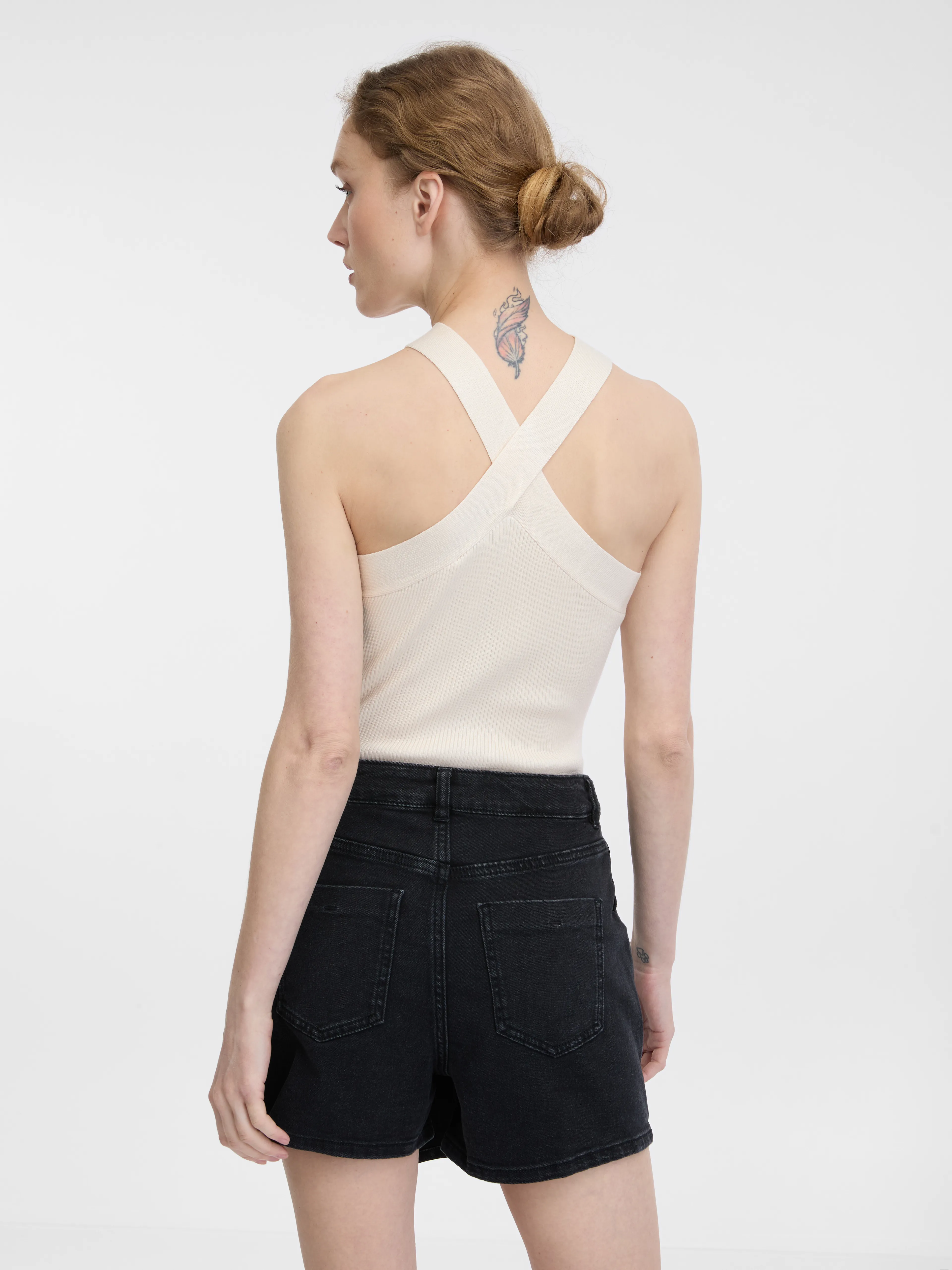 Cremefarbenes Damen-Tank-Top ORSAY