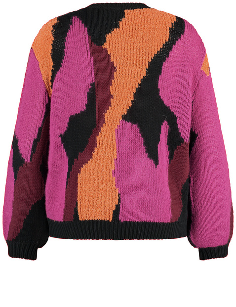 Pullover mit ausgefallenem Dessin