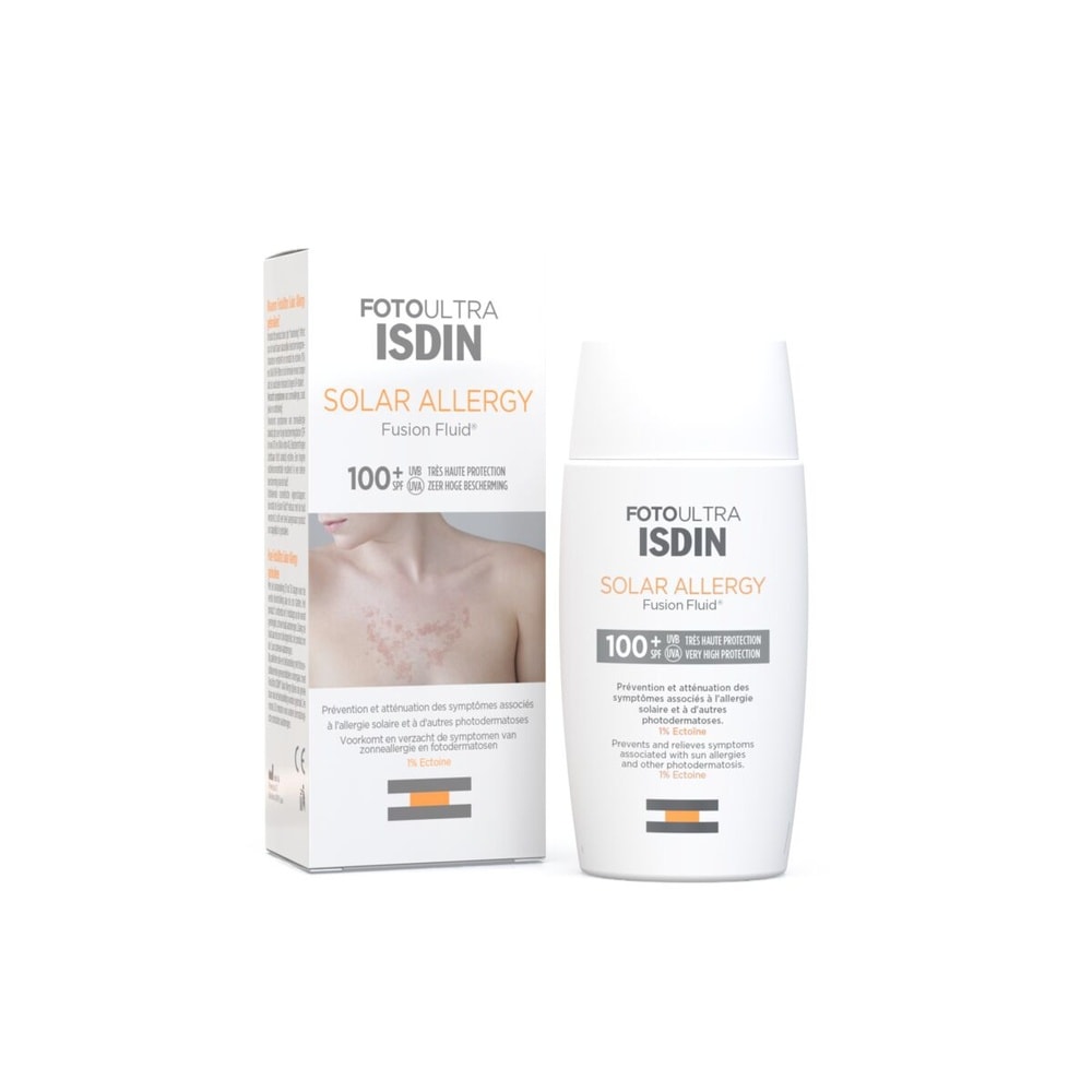 isdin Solar Allergy Crème solaire visage Anti Allergies Solaires SPF100+