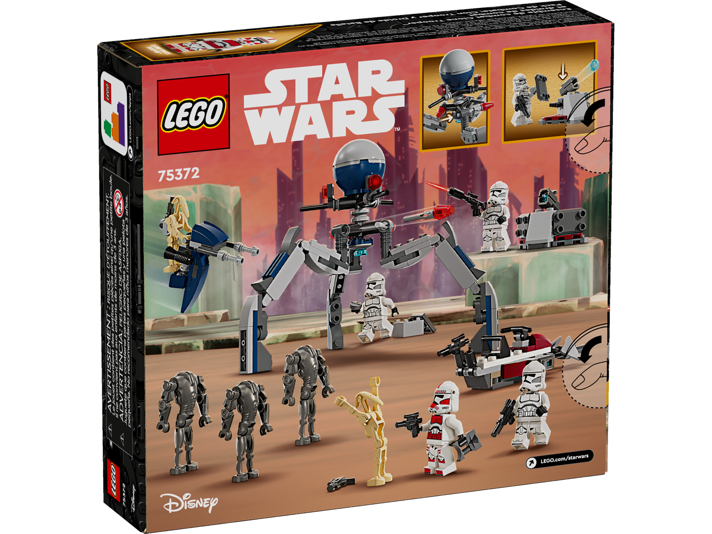 Clone Trooper™ & Battle Droid™ Battle Pack 75372