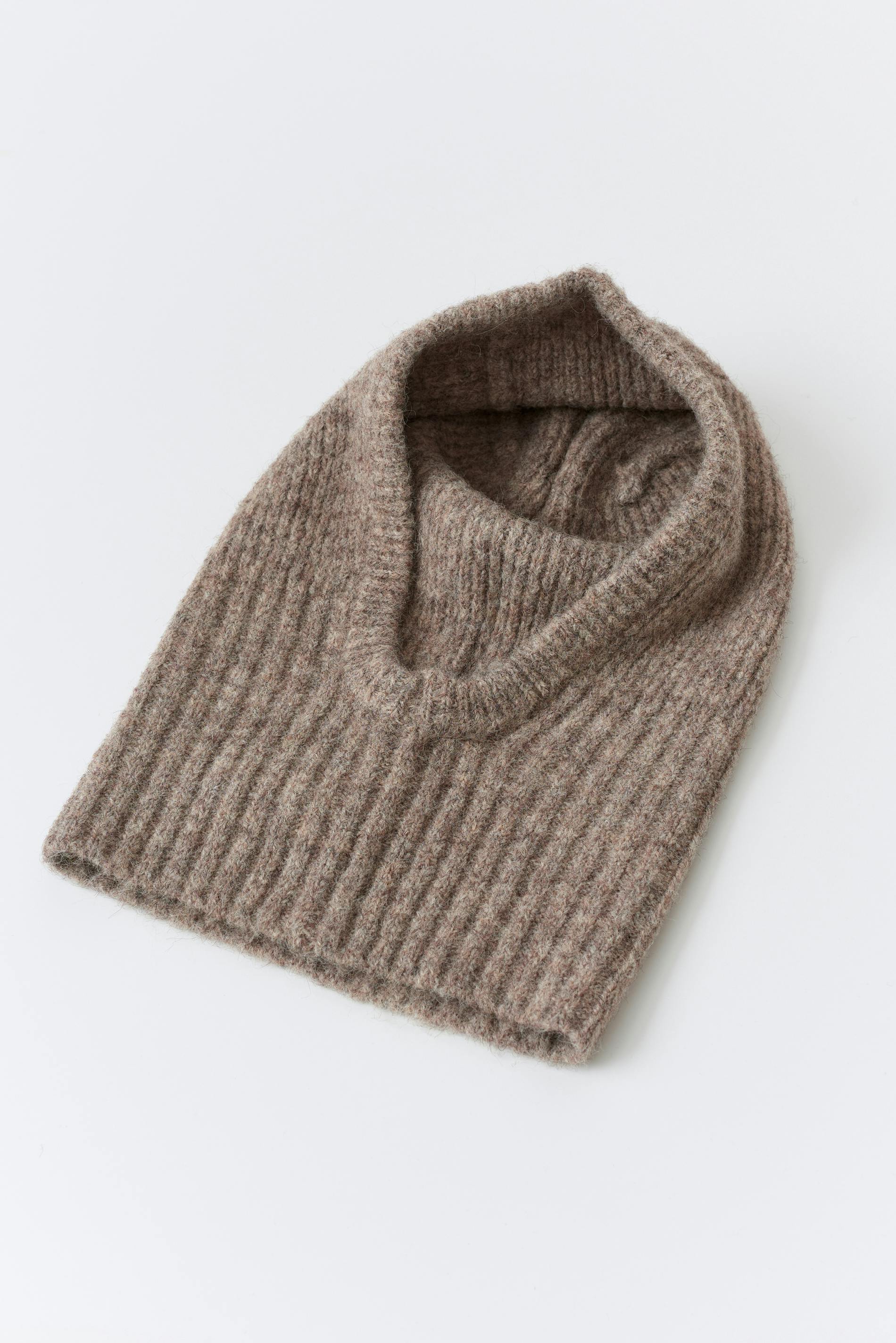 Knitted balaclava