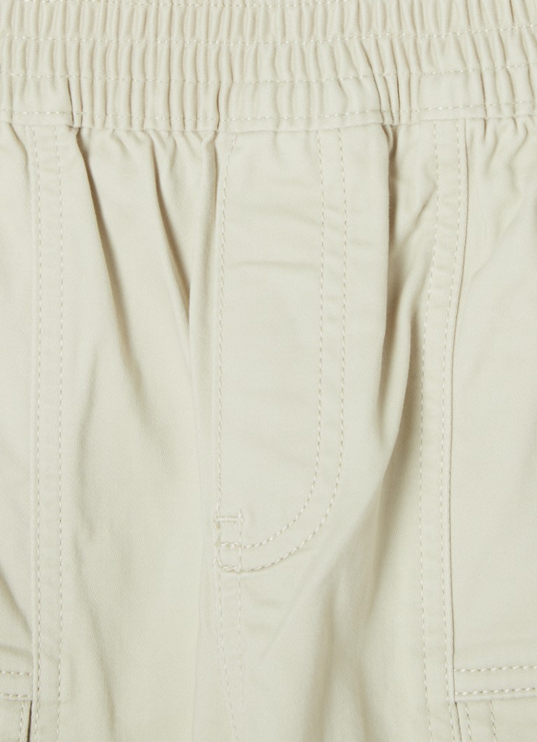 Pantaloni scurți drepți Calvin Klein cu logo brodat