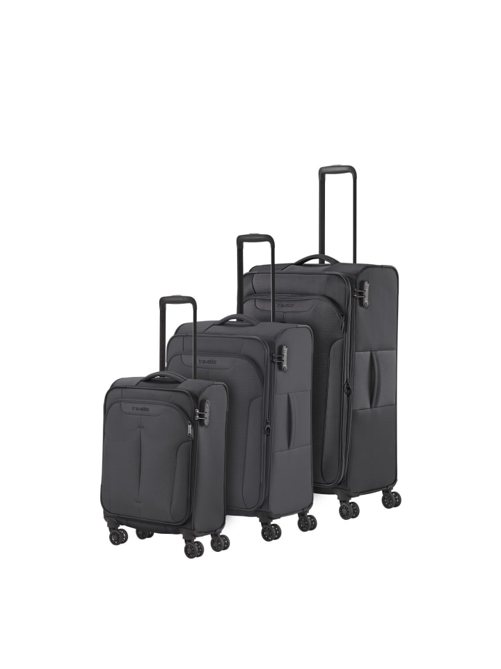 travelite Travelite Koffer CROATIA 4w Trolley S, Anthrazit günstig kaufen onesize