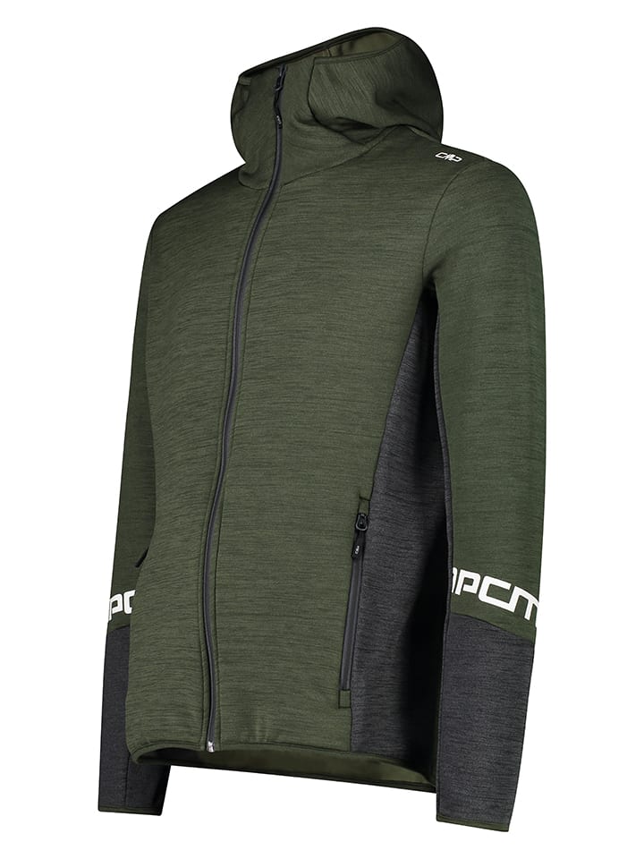 CMP Fleecejacke in Khaki günstig kaufen