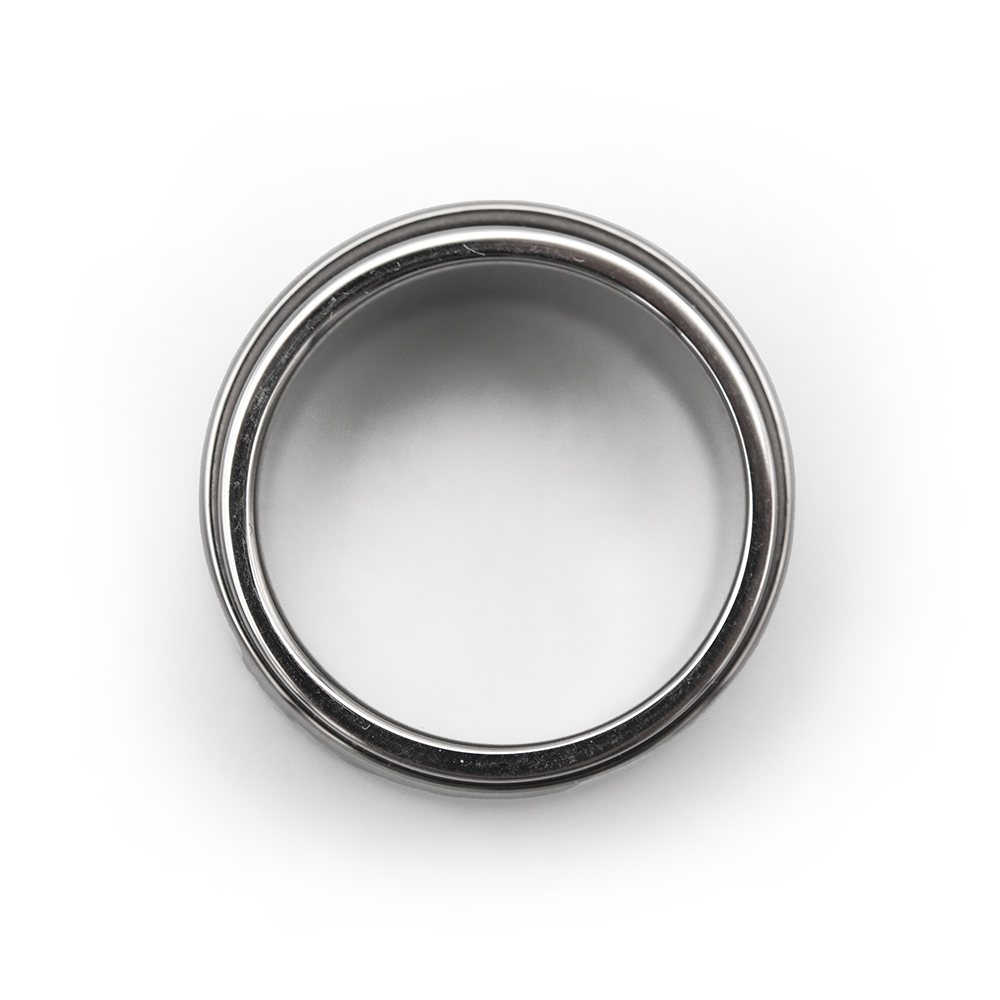 Ring LOGO Edelstahl DREHBAR