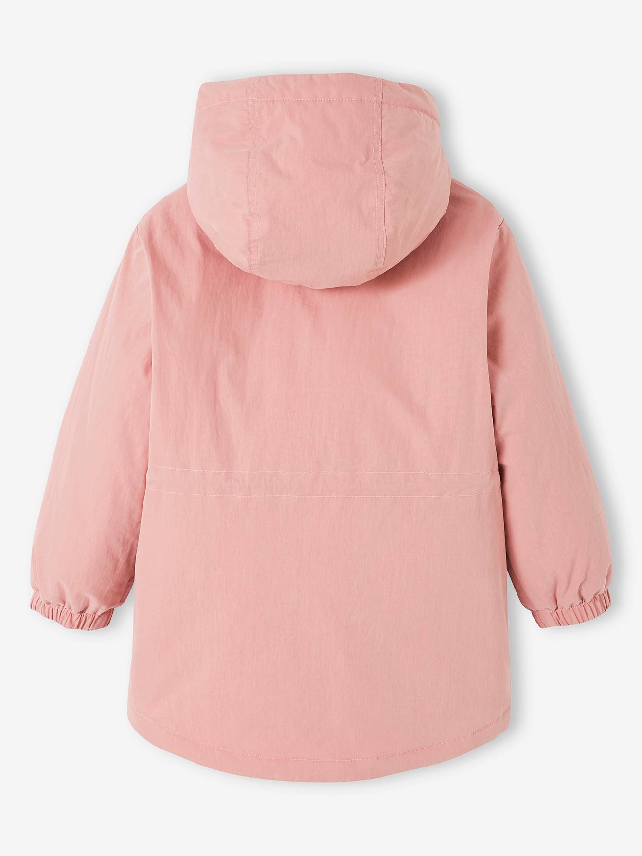 Vertbaudet Mädchen 3-in-1-Jacke mit Recycling-Polyester - rosa
