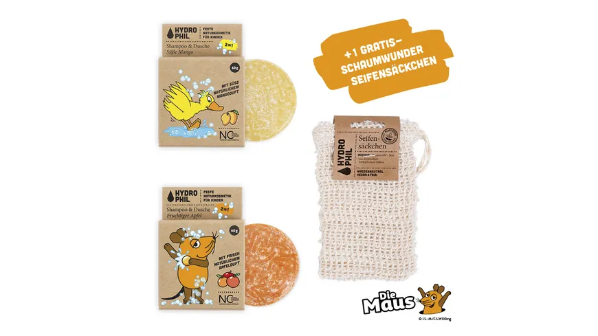 HYDROPHIL Kids Duschpflege Geschenkpackung