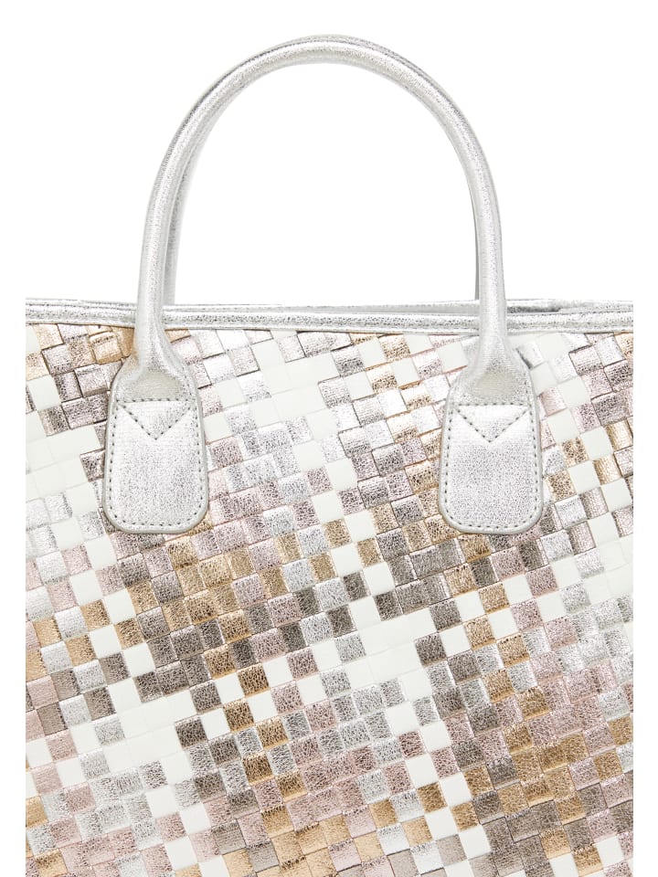 faina Tote Bag Tote Bag in Silver Gold günstig kaufen onesize