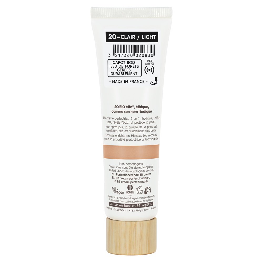 LÉA NATURE SO BiO étic BB crème 5 en 1, Perfect - 20 Clair BB crème