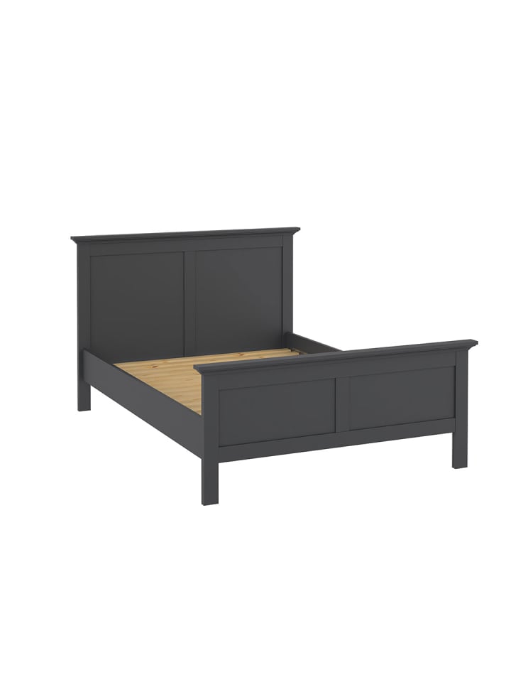 ebuy24 Bett Venedig Grau 159 x 201 cm günstig kaufen onesize