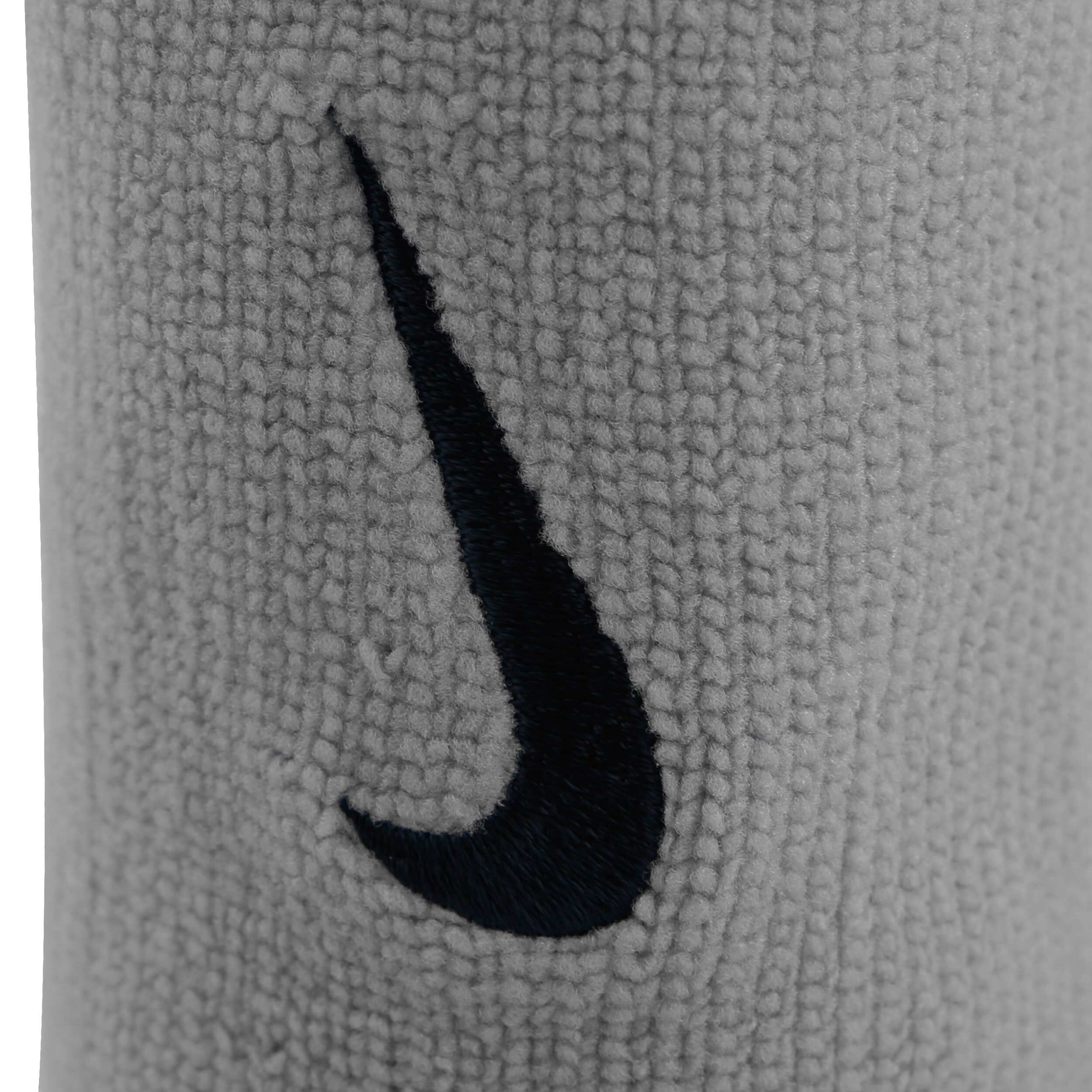 Swoosh Doublewide Schweißband 2er Pack - Hellgrau, Schwarz
