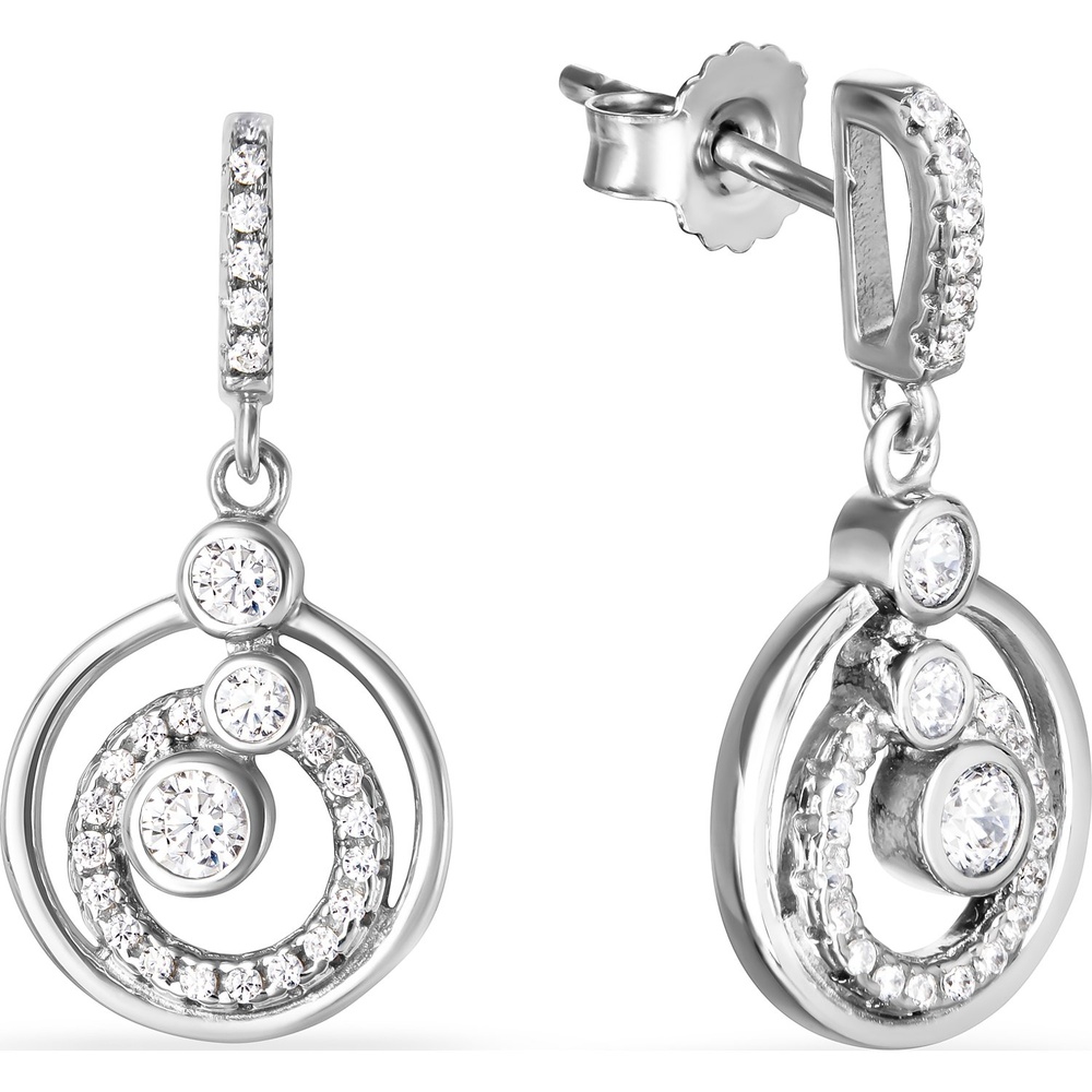 FAVS Boucles d'oreilles 925 Argent Boucles d'oreilles