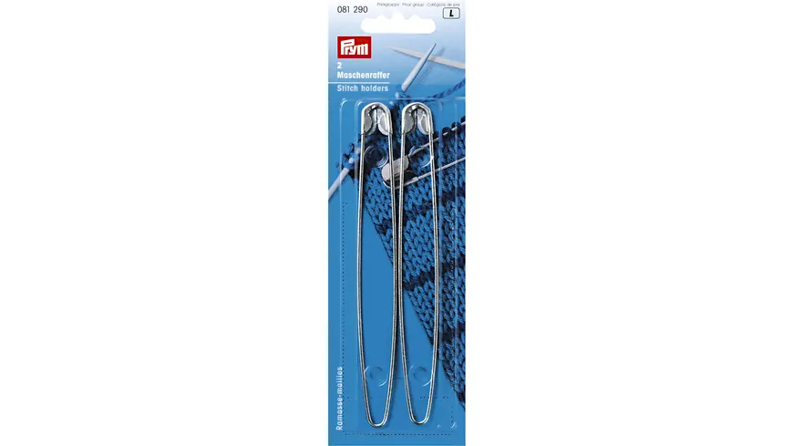 Prym Maschenraffer Edelstahl 135 mm silberfarbig
