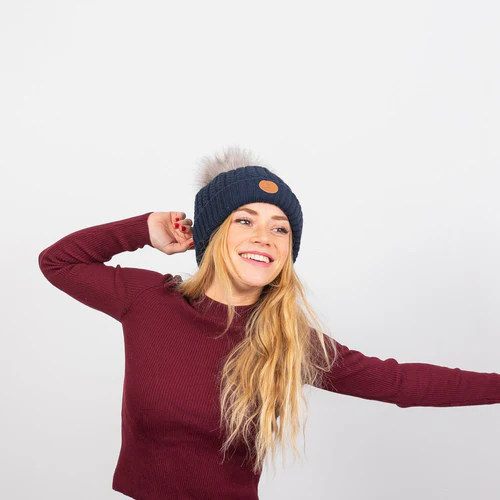 Royal Mojito Navy Blue - Blue Fleece