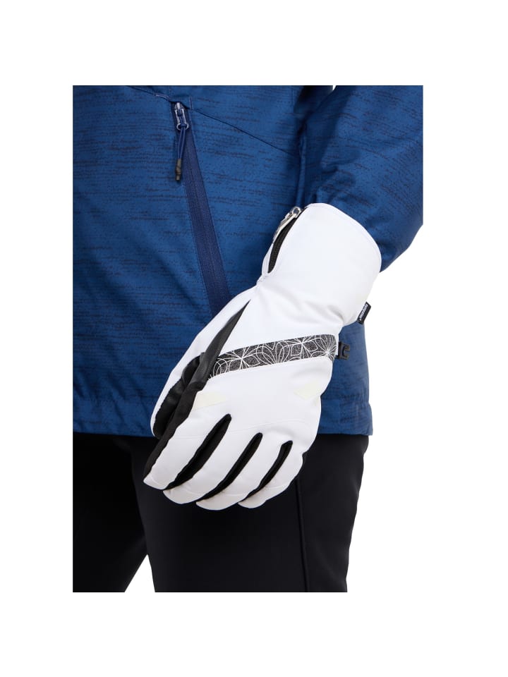 Zanier Stubai STX Fingerhandschuhe in Weiß günstig kaufen