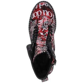 2Go Fashion Schnürstiefelette in bunt