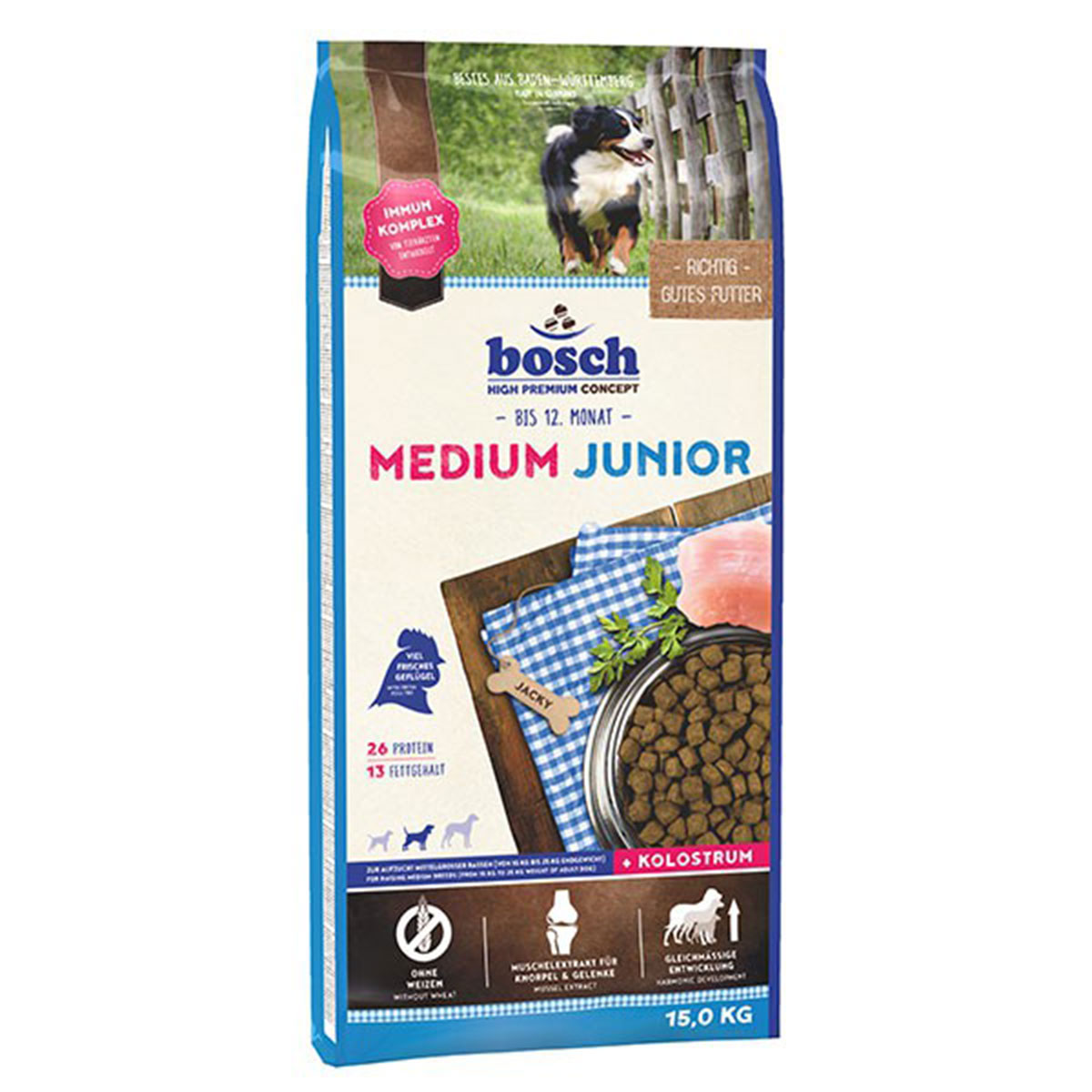Bosch Hundefutter Medium Junior günstig kaufen bei ZooRoyal