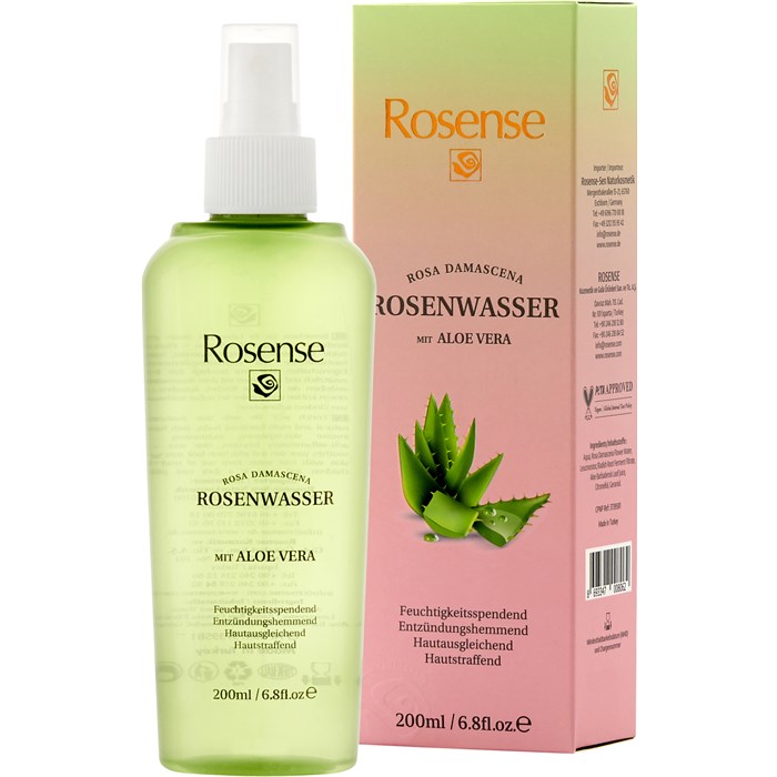 Rosenwasser mit Aloe Vera