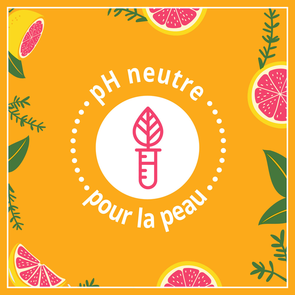 le petit marseillais Gel Douche Les Petites Créations Pamplemousse Bio & Thym Bio - 250 ml Gel douche