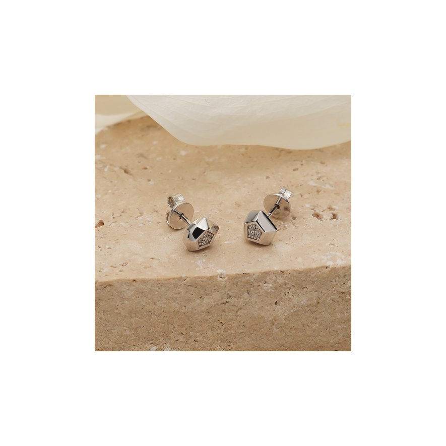 JETTE Ohrstecker FACETED