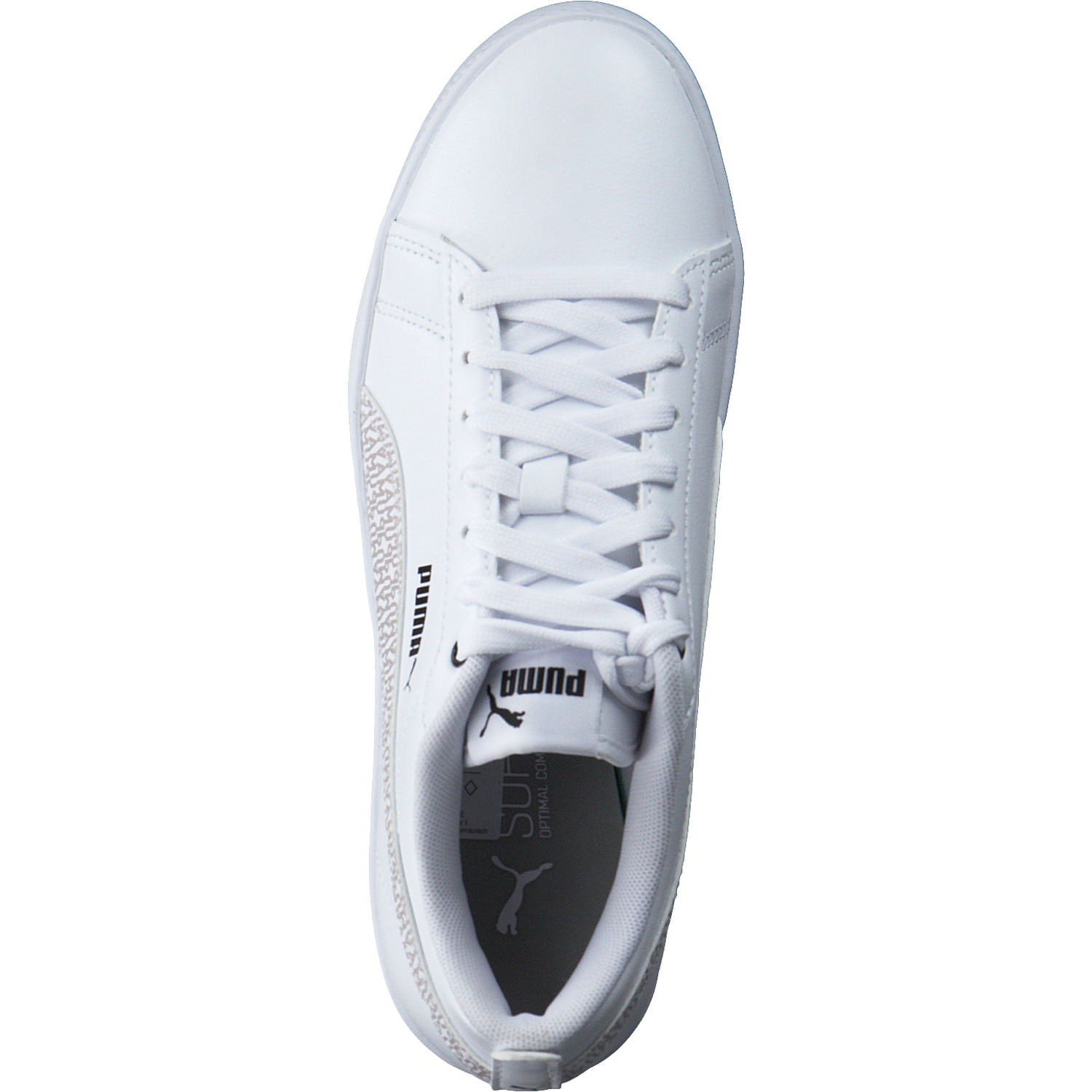 Puma Smash Wns v2 Mono 387637, Sneakers Low, Damen, Weiß
