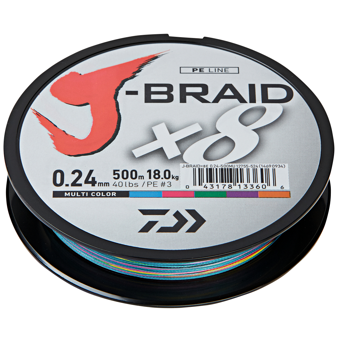 Daiwa Angelschnur J-Braid (multi-color)