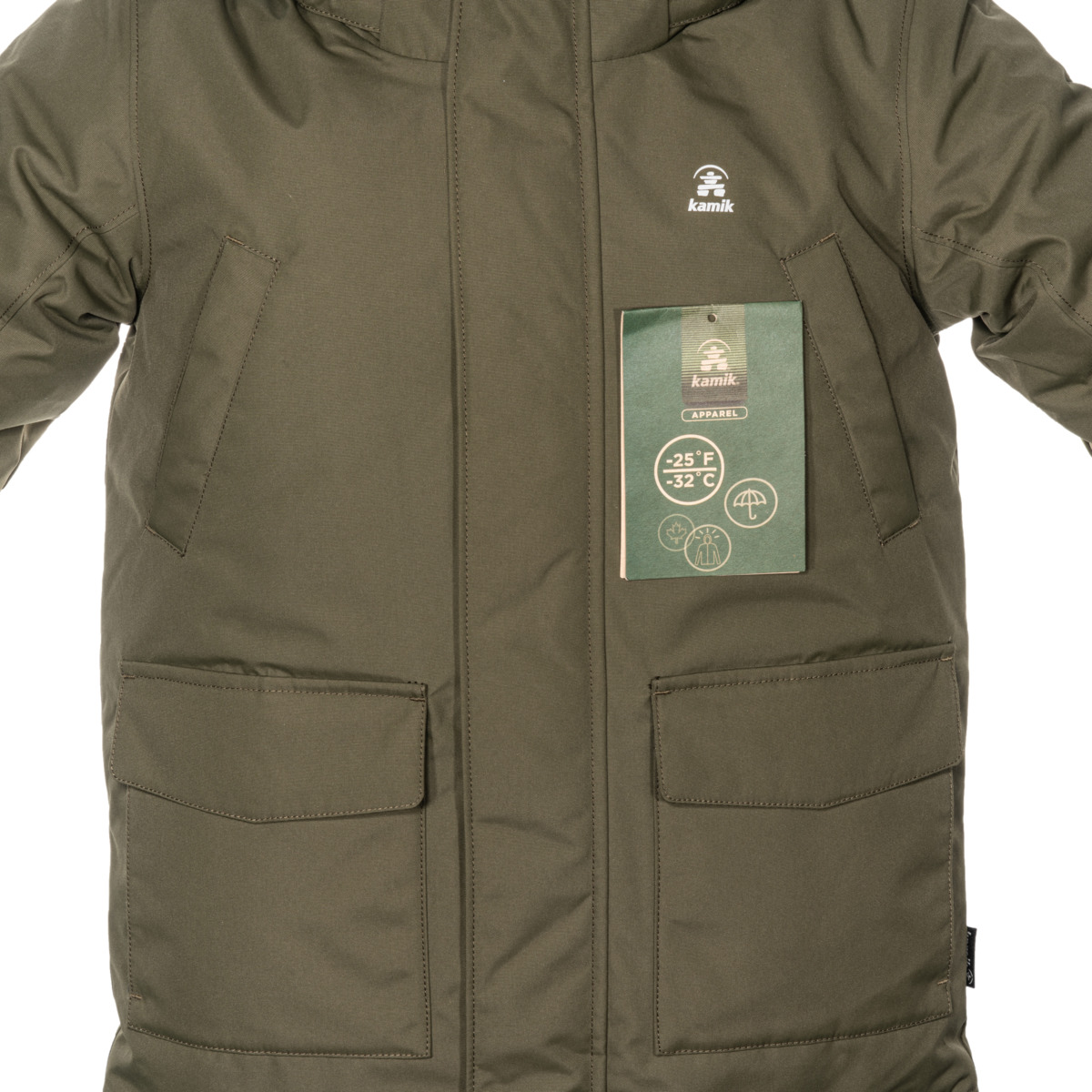 Kamik ADEN Parka gruen