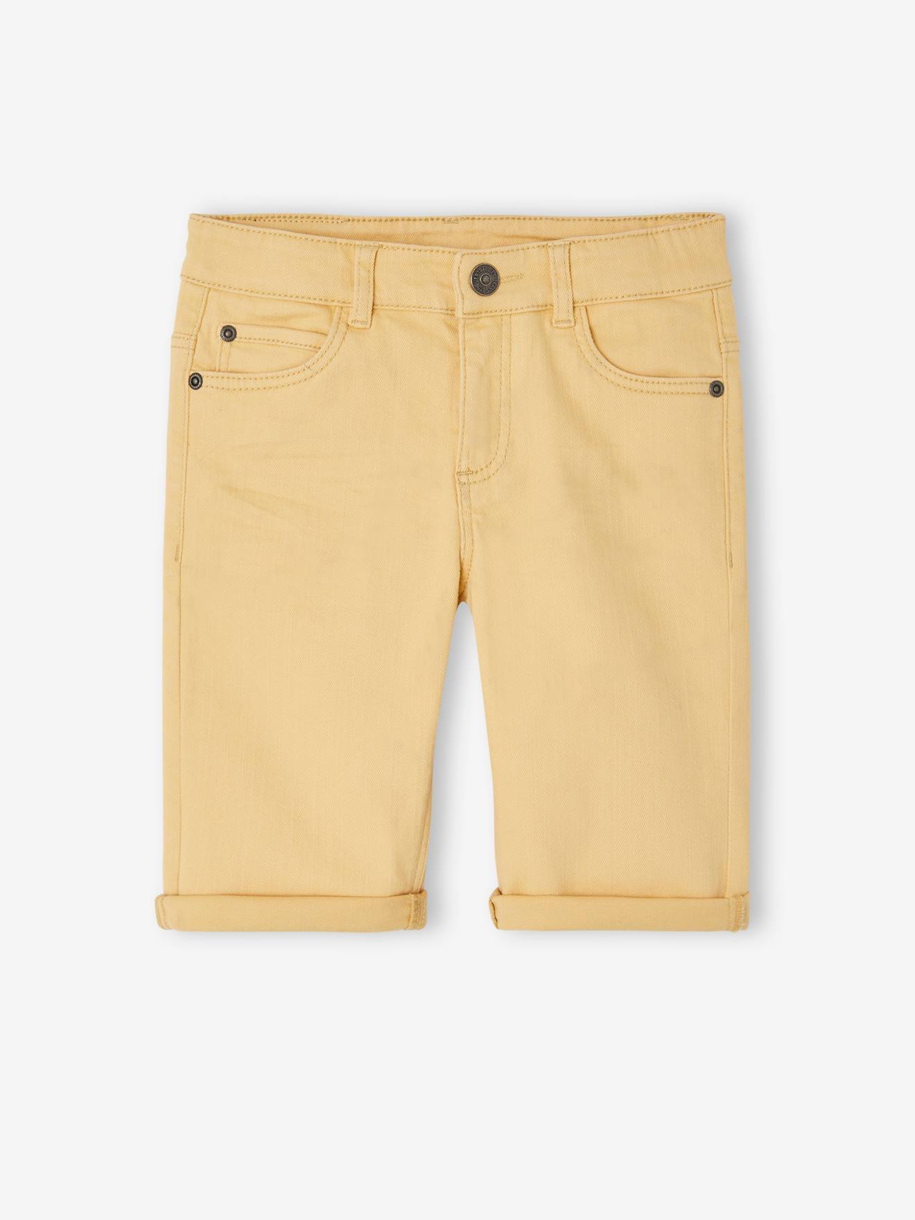 Vertbaudet Jungen Shorts Oeko-Tex - hellgelb